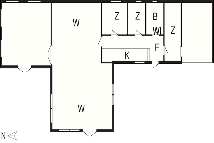 4 persoons vakantie huis in Struer-Plattegrond