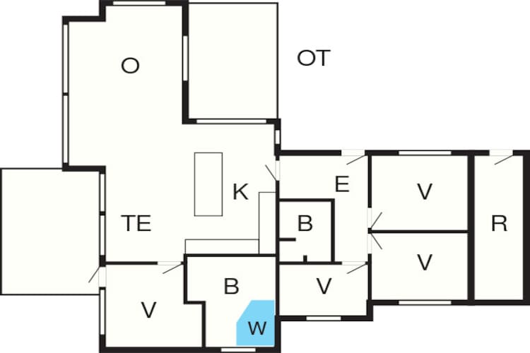Luxe kust retraite -- By Traum Ferienwohnungen-Plattegrond