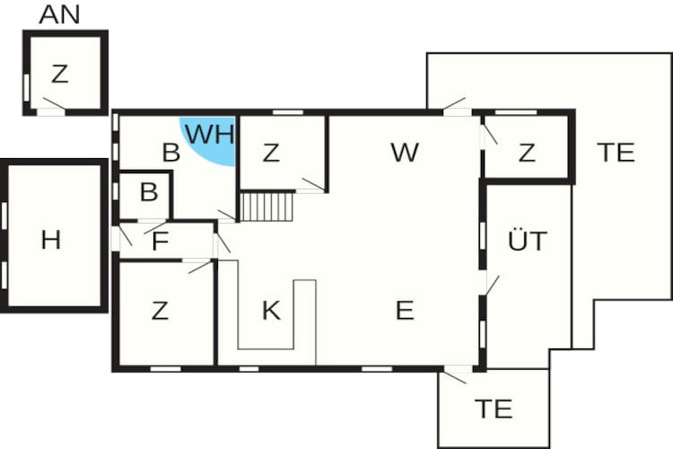 8 persoons vakantie huis in Hemmet-By Traum - Plattegrond