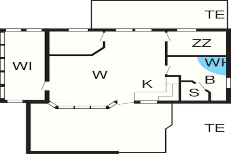 4 persoons vakantie huis in Ålbæk-Plattegrond