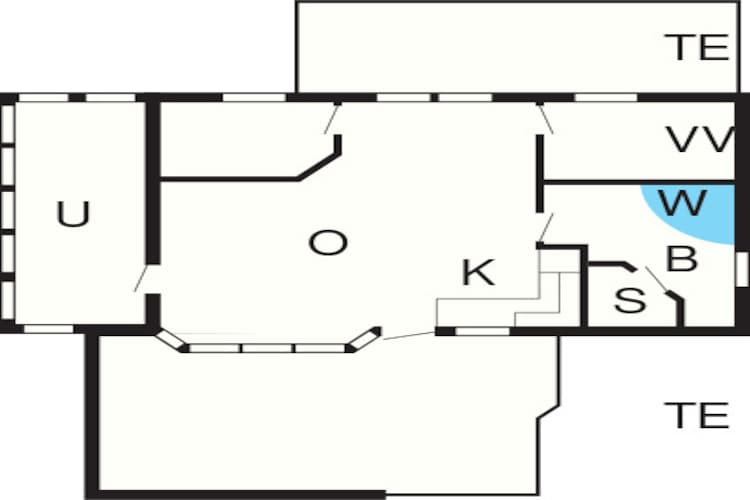 4 persoons vakantie huis in Ålbæk-Plattegrond