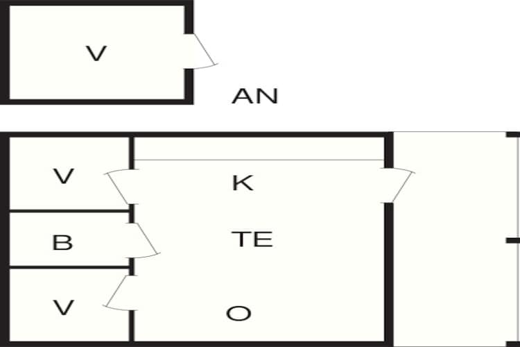 Kust ontsnapping in Laeso -- By Traum Ferienwohnungen-Plattegrond