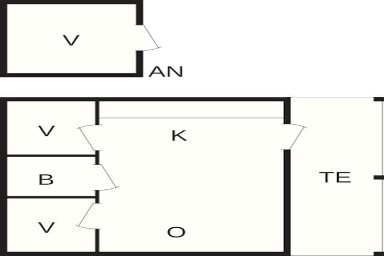 Kust ontsnapping in Laeso -- By Traum Ferienwohnungen-Plattegrond