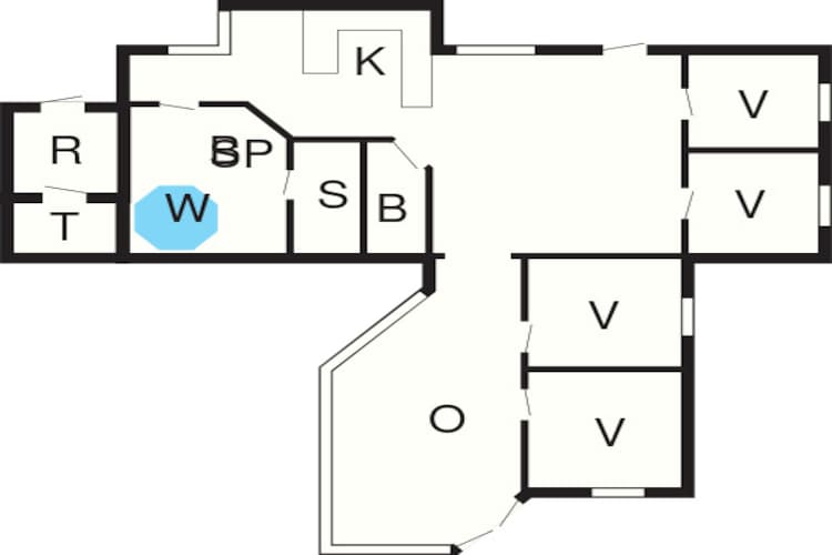 Gerenooveerde retraite nabij strand -- By Traum Ferienwohnungen-Plattegrond