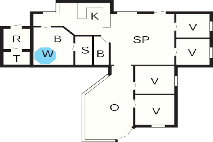 Gerenooveerde retraite nabij strand -- By Traum Ferienwohnungen-Plattegrond