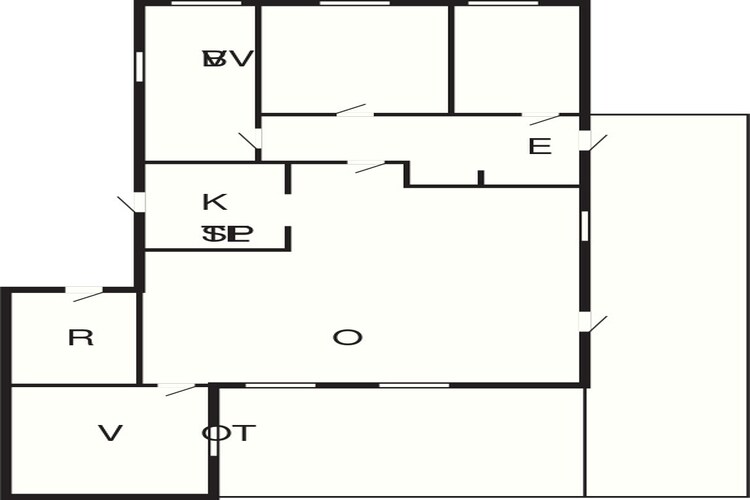 'VESTERVANG'-Plattegrond