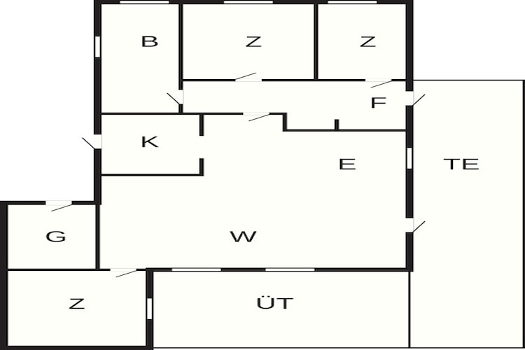'VESTERVANG'-Plattegrond