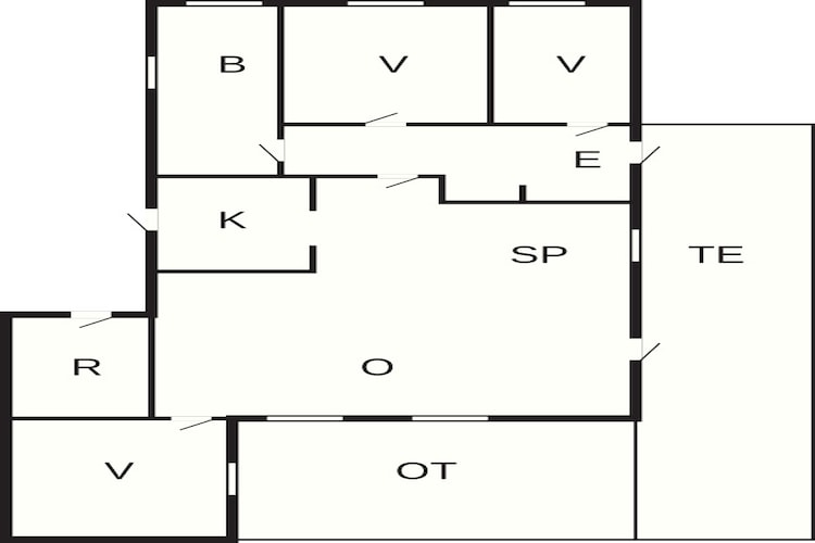 'VESTERVANG'-Plattegrond
