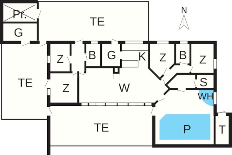 Luxury Retreat by the Beach - Floor plan