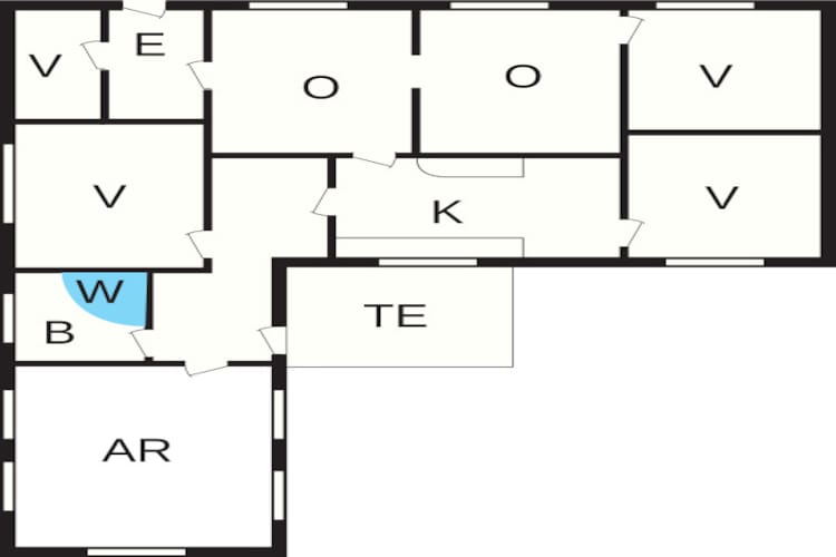 Sfeervolle retraite op Mando -- By Traum Ferienwohnungen-Plattegrond