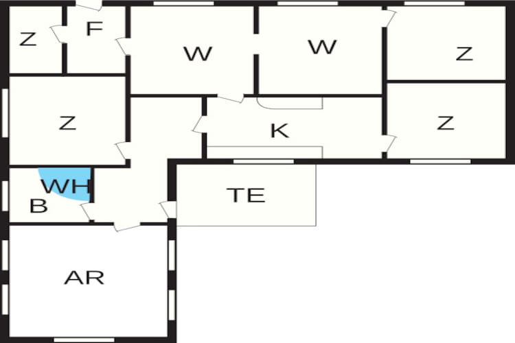 Sfeervolle retraite op Mando -- By Traum Ferienwohnungen-Plattegrond