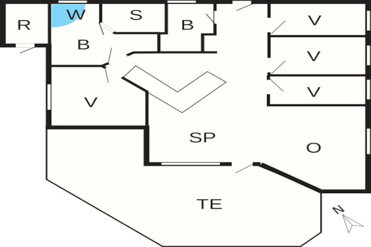 Gerenooveerd Strandhuis -- By Traum Ferienwohnungen-Plattegrond