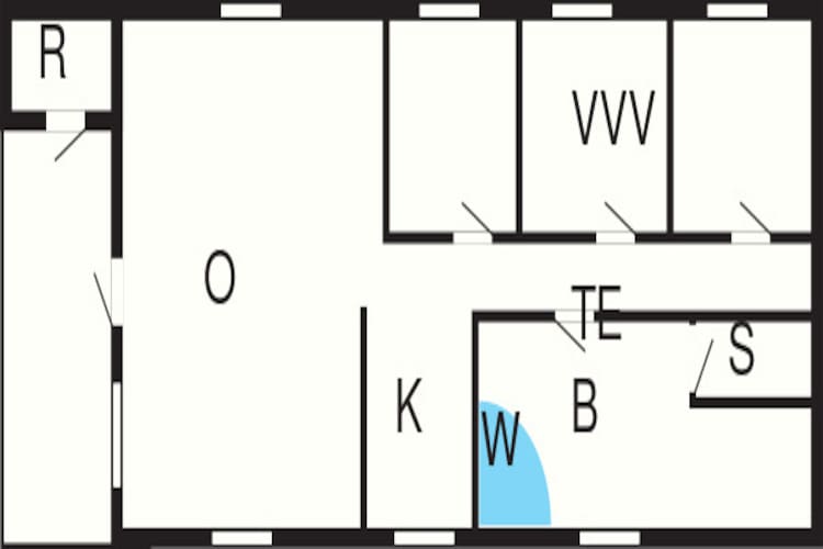 8 persoons vakantie huis in Oksbøl-By Traum-Plattegrond