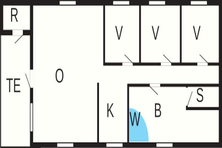 8 persoons vakantie huis in Oksbøl-By Traum-Plattegrond