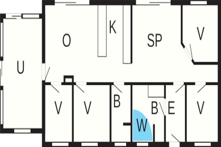 Rustig toevluchtsoord met Spa -- By Traum Ferienwohnungen-Plattegrond