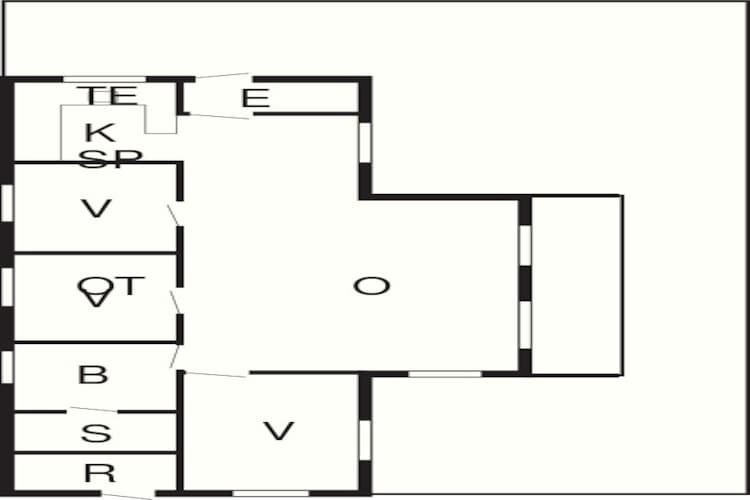 Modern huis bij duinen -- By Traum Ferienwohnungen-Plattegrond