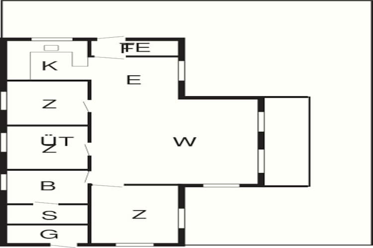 Modern huis bij duinen -- By Traum Ferienwohnungen-Plattegrond