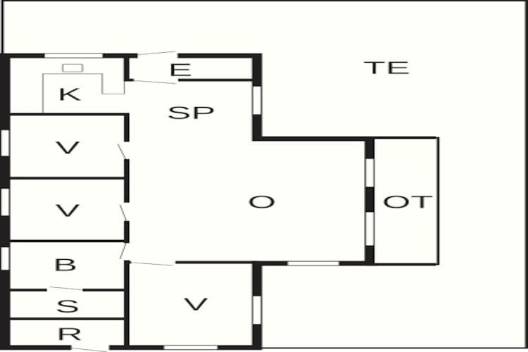 Modern huis bij duinen -- By Traum Ferienwohnungen-Plattegrond