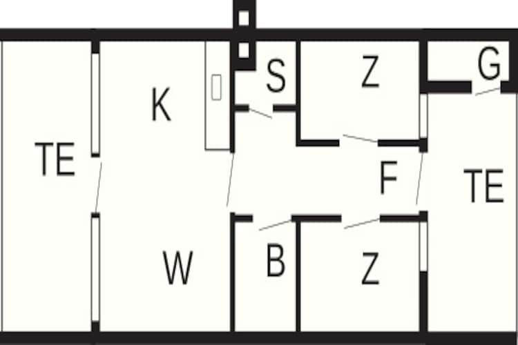 MOTEL UDSIGTEN-Plattegrond