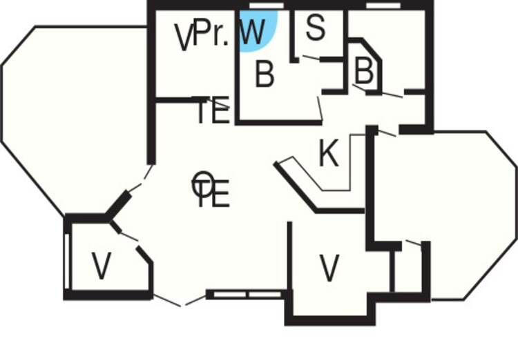 Luxe Spa-Retraite in Bork -- By Traum Ferienwohnungen-Plattegrond