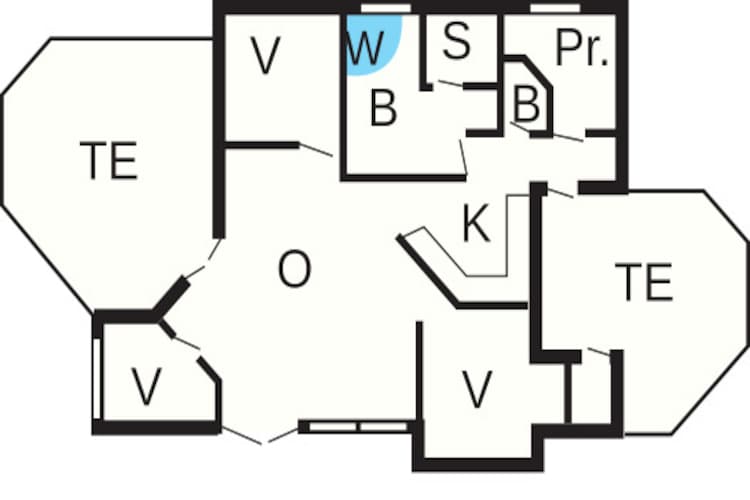 Luxe Spa-Retraite in Bork -- By Traum Ferienwohnungen-Plattegrond