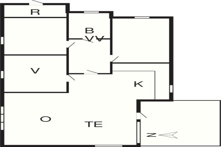 Kust ontsnapping met voorzieningen -- By Traum Ferienwohnungen-Plattegrond