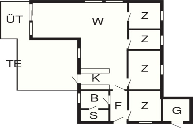 Gezellig gerenoveerd huisje -- By Traum Ferienwohnungen-Plattegrond