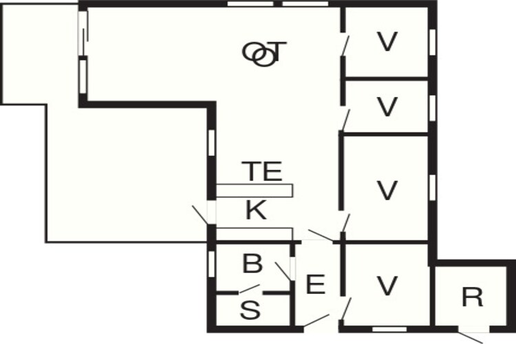 Gezellig gerenoveerd huisje -- By Traum Ferienwohnungen-Plattegrond