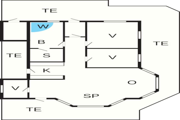 8 persoons vakantie huis in Hjørring-By Traum-Plattegrond