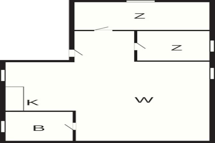 4 persoons vakantie huis in Skjern-By Traum - Plattegrond