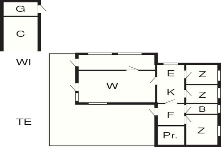 6 persoons vakantie huis in Løkken-By Traum-Plattegrond