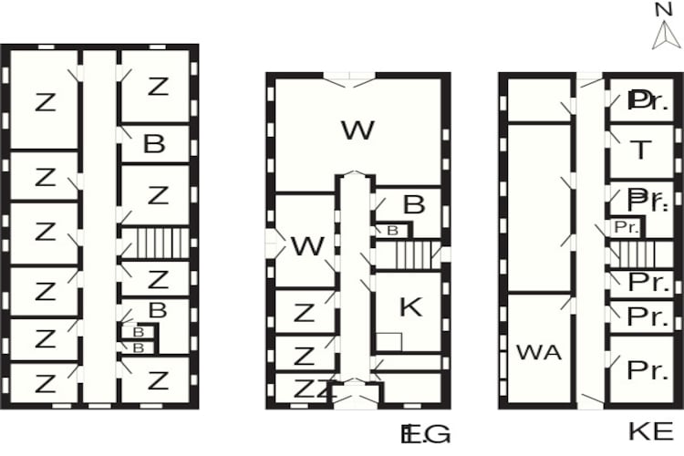 40 persoons vakantie huis in Hurup Thy-Plattegrond