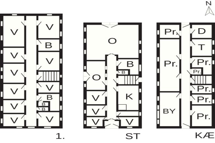 Rustiek toevluchtsoord in Gettrup -- By Traum Ferienwohnungen-Plattegrond