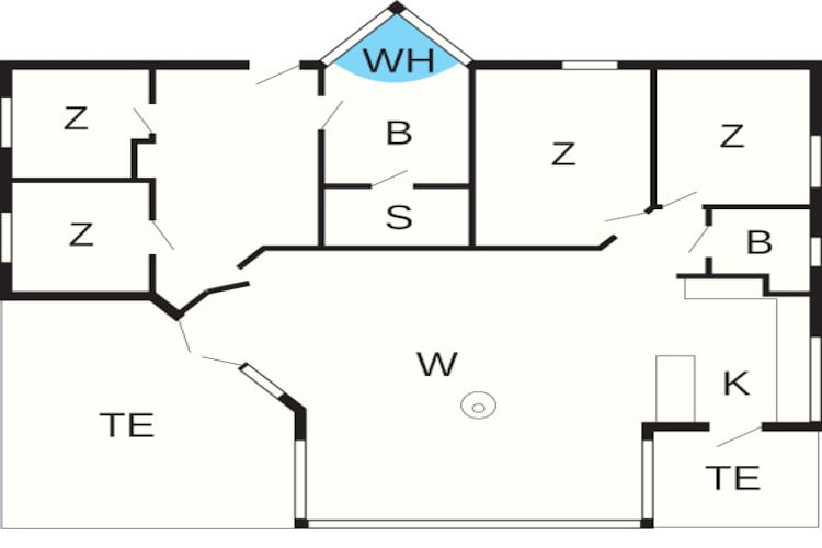 10 persoons vakantie huis in Thisted-By Traum - Plattegrond