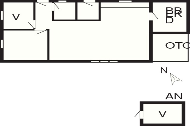 6 persoons vakantie huis in Gedser-By Traum-Plattegrond