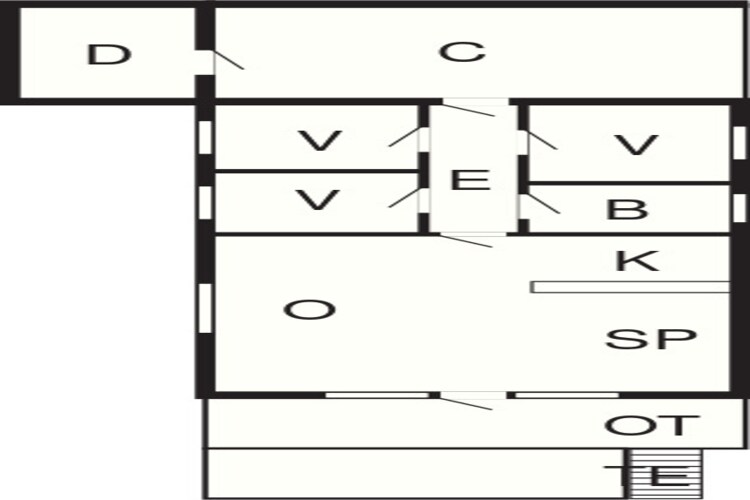 6 persoons vakantie huis in Blokhus-By Traum-Plattegrond