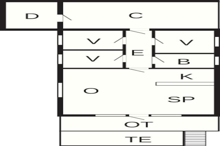 6 persoons vakantie huis in Blokhus-By Traum-Plattegrond