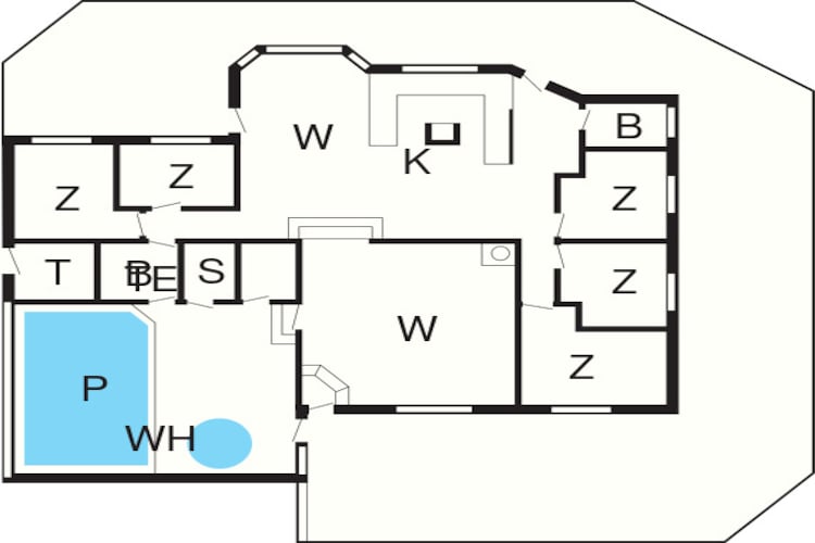 14 Personen Ferienhaus in Hjørring-By Traum-Grundriss