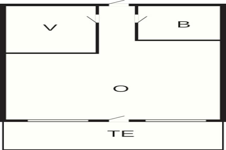 2 persoons vakantie huis in Ejstrupholm-By Traum-Plattegrond