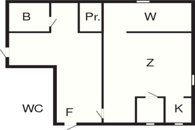2 persoons vakantie huis in LYSEKIL-Plattegrond