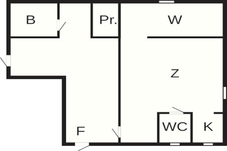 2 persoons vakantie huis in LYSEKIL-Plattegrond