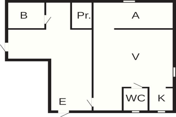 2 persoons vakantie huis in LYSEKIL - Plattegrond