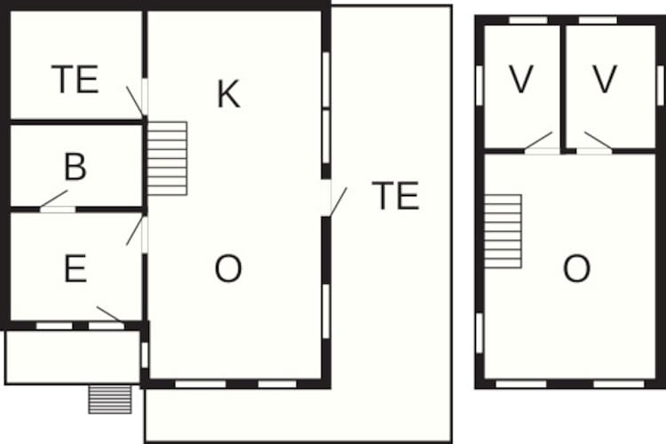 6 persoons vakantie huis in Nord-Lenangen-Plattegrond
