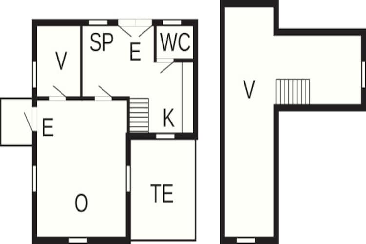 5 persoons vakantie huis in KALVSVIK-Plattegrond