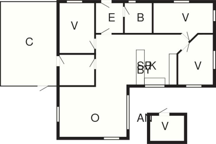 8 persoons vakantie huis in Harpelunde-By Traum-Plattegrond