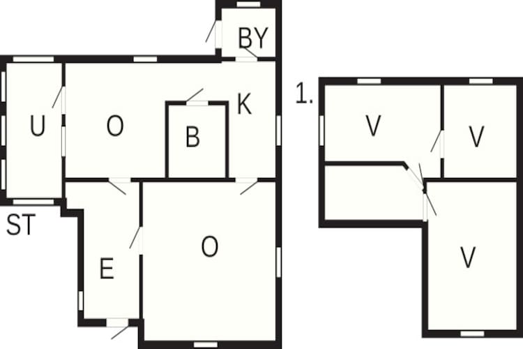 5 persoons vakantie huis in GAMLEBY-Plattegrond