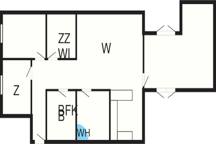 6 persoons vakantie huis in Rønde-By Traum-Plattegrond