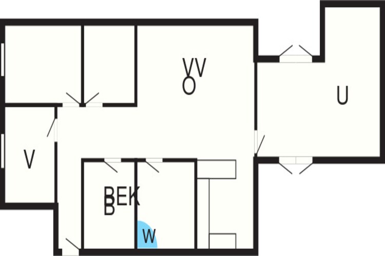 6 persoons vakantie huis in Rønde-By Traum-Plattegrond