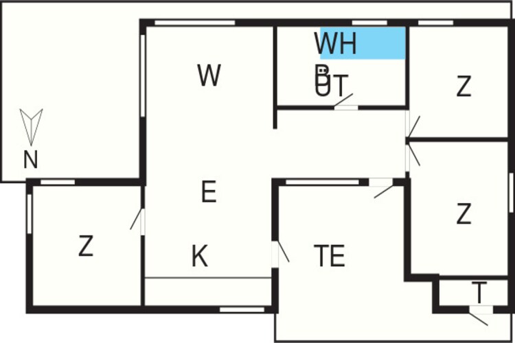 6 persoons vakantie huis in Haderslev-By Traum-Plattegrond