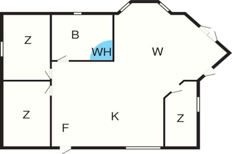 Maison de vacances pour 9 a Hurup Thy-By Traum-Plan d'étage